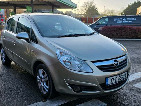 Opel Corsa Hatchback, Petrol, 2007, Silver