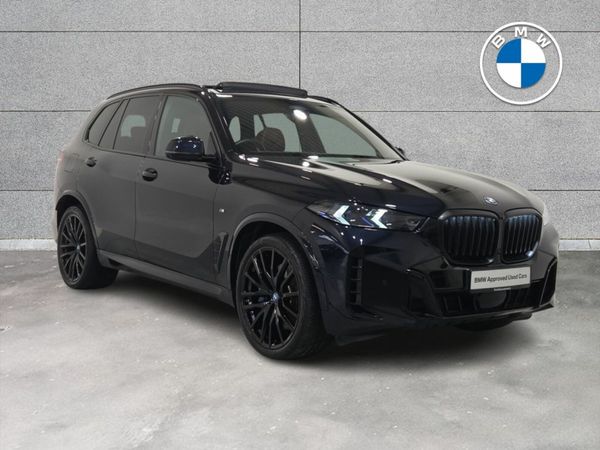 BMW X5 SUV, Petrol Plug-in Hybrid, 2025, Black