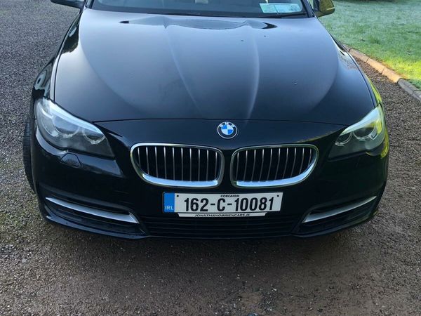 BMW 5-Series Saloon, Diesel, 2016, Black