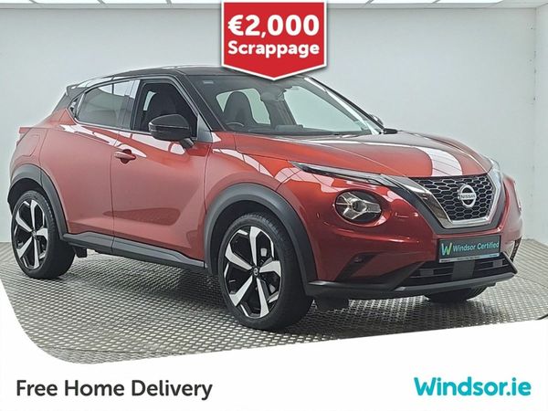 Nissan Juke SUV, Petrol, 2021, Red