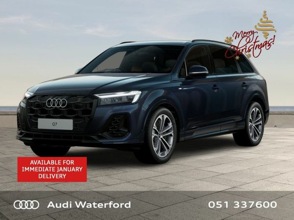 Audi Q7 SUV, Petrol Plug-in Hybrid, 2026, Blue