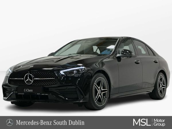 Mercedes-Benz C-Class Saloon, Diesel Hybrid, 2026, Black