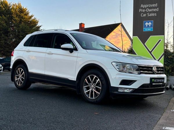Volkswagen Tiguan SUV, Diesel, 2017, White