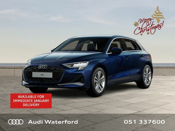 Audi A3 Hatchback, Petrol, 2026, Blue