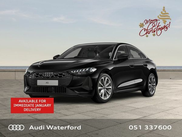 Audi A5 Saloon, Diesel, 2026, Black