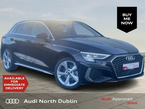 Audi A3 Hatchback, Petrol Plug-in Hybrid, 2023, Black