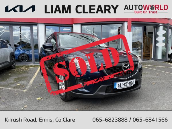 Mazda CX-5 SUV, Diesel, 2014, Blue