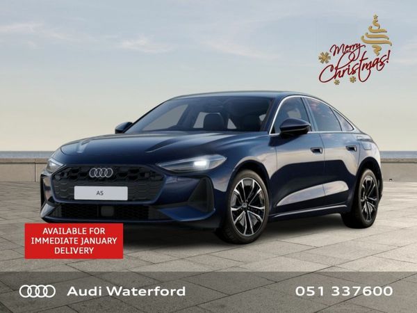 Audi A5 Saloon, Petrol Hybrid, 2026, Blue
