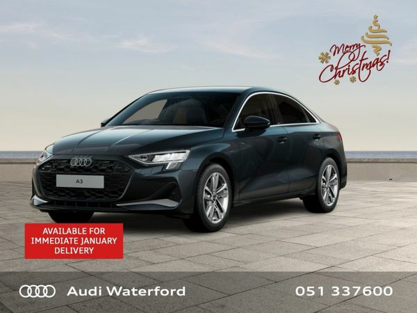 Audi A3 Saloon, Petrol, 2026, Grey