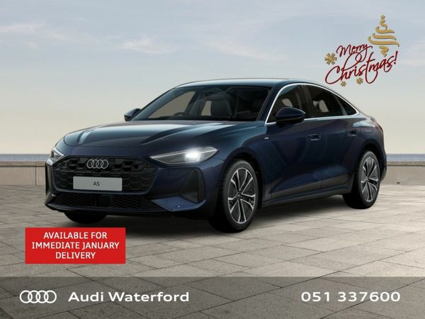 Audi A5 Saloon, Petrol Hybrid, 2026, Blue