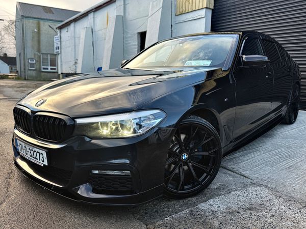 BMW 5-Series Saloon, Diesel, 2017, Black