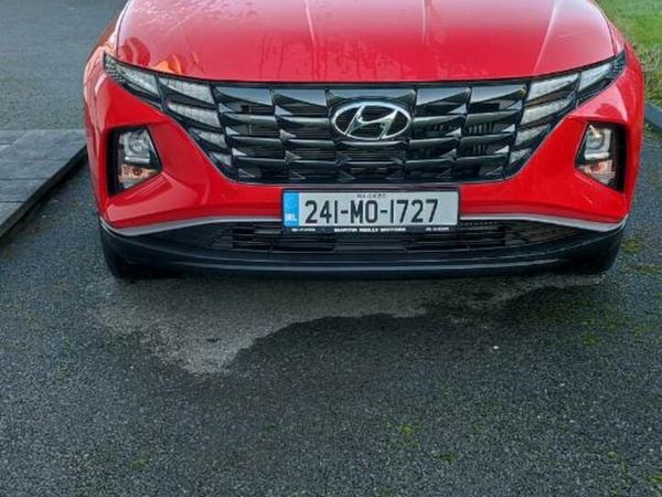 Hyundai Tucson SUV, Petrol Plug-in Hybrid, 2024, Red