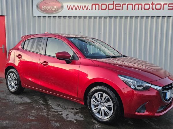 Mazda Demio Hatchback, Petrol, 2017, Red