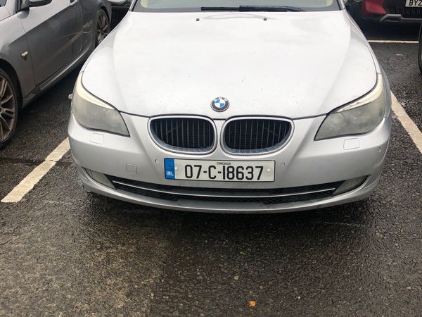 BMW 5-Series Saloon, Diesel, 2007, Silver