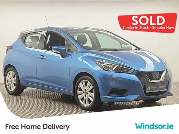 Nissan Micra Hatchback, Petrol, 2019, Blue