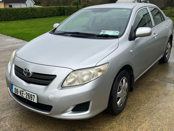 Toyota Corolla Saloon, Petrol, 2008, Silver