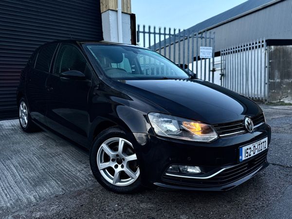Volkswagen Polo Hatchback, Petrol, 2015, Black