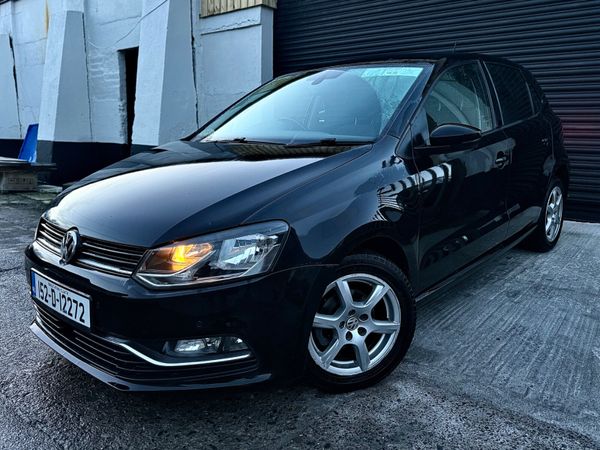 Volkswagen Polo Hatchback, Petrol, 2015, Black