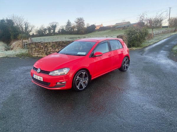 Volkswagen Golf Estate, Diesel, 2013, Red