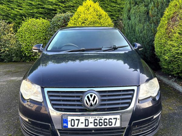Volkswagen Passat Saloon, Diesel, 2007, Black