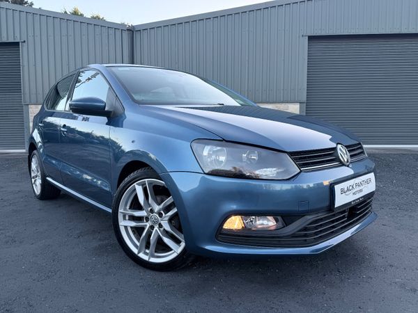 Volkswagen Polo Hatchback, Petrol, 2017, Blue
