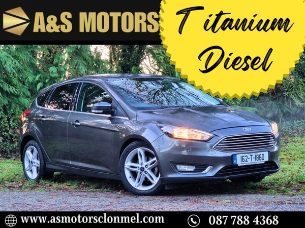 Ford Focus Hatchback, Diesel, 2016, Grey