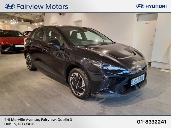 MG 4 Hatchback, Electric, 2023, Black