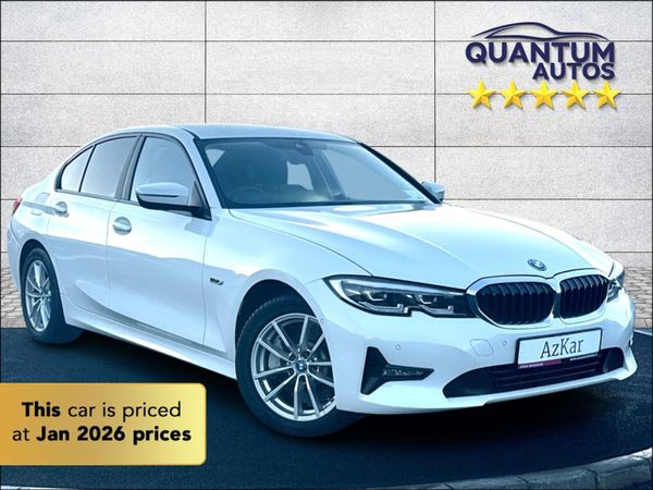 BMW 3-Series Saloon, Petrol Plug-in Hybrid, 2022, White