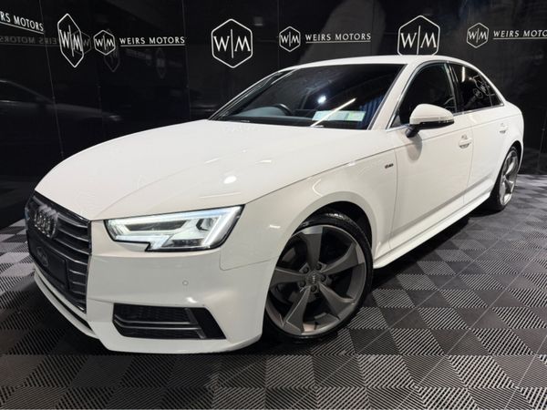 Audi A4 Saloon, Petrol, 2017, White