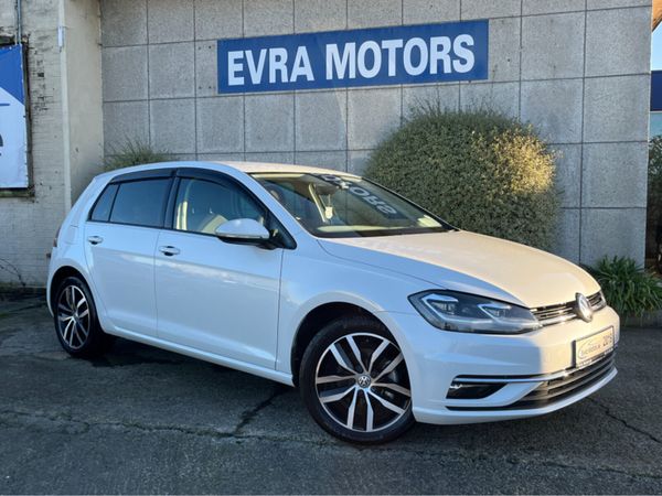 Volkswagen Golf Hatchback, Petrol, 2019, White