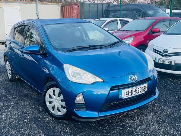 Toyota Aqua Hatchback, Petrol Hybrid, 2014, Blue