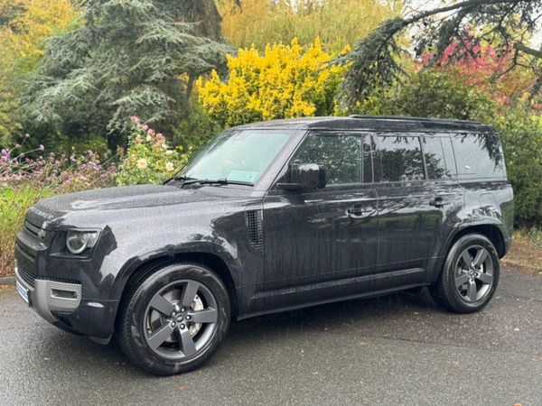 Land Rover Defender Estate, Petrol Plug-in Hybrid, 2024, Black