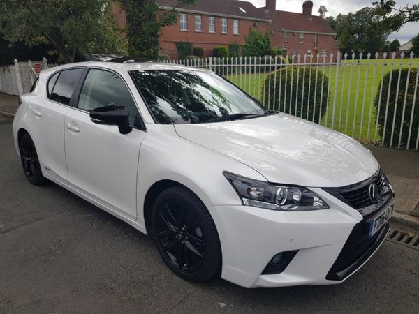 Lexus CT Hatchback, Petrol Hybrid, 2017, White