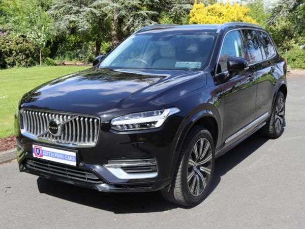 Volvo XC90 Estate, Petrol Plug-in Hybrid, 2020, Black