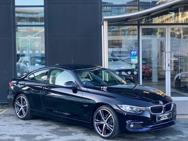 BMW 4-Series Coupe, Petrol, 2019, Black
