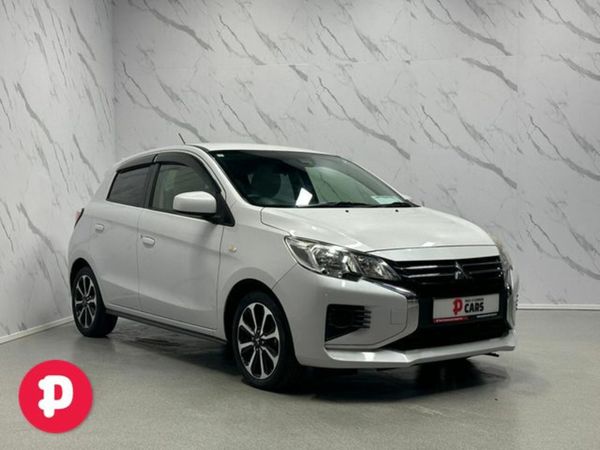 Mitsubishi Mirage Hatchback, Petrol, 2020, White