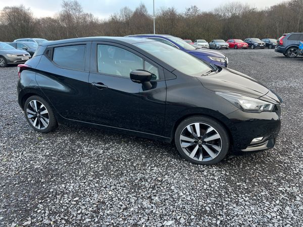 Nissan Micra Hatchback, Petrol, 2021, Black