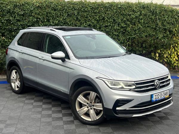 Volkswagen Tiguan SUV, Petrol Plug-in Hybrid, 2022, Grey