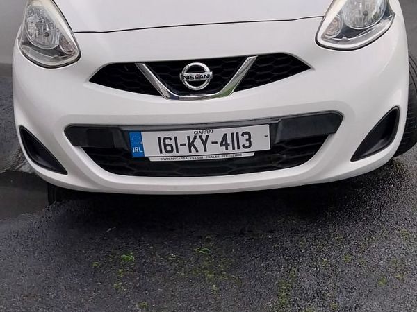 Nissan Micra Hatchback, Petrol, 2016, White