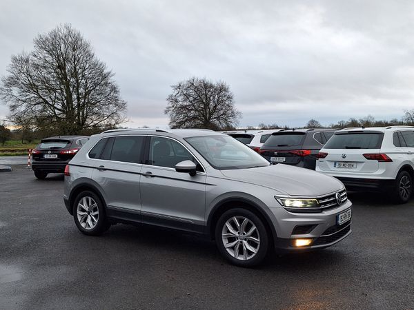Volkswagen Tiguan SUV, Diesel, 2019, Silver