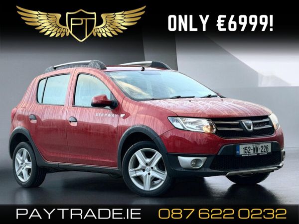 Dacia Sandero Stepway Hatchback, Diesel, 2015, Red