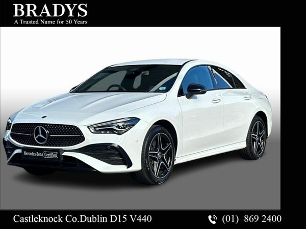 Mercedes-Benz CLA Saloon, Petrol Plug-in Hybrid, 2024, White