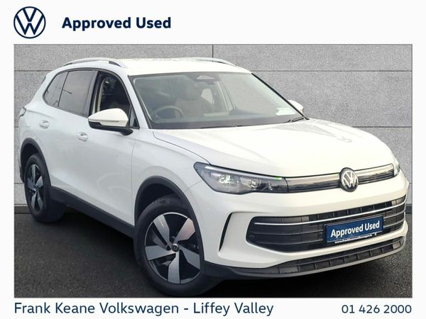 Volkswagen Tiguan SUV, Petrol Plug-in Hybrid, 2024, White