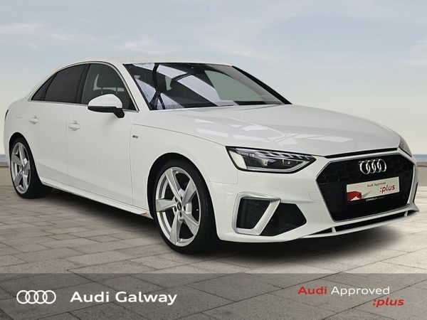 Audi A4 Saloon, Diesel, 2021, White