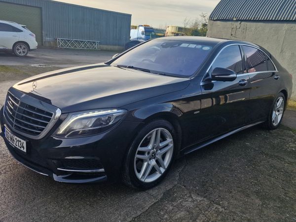 Mercedes-Benz S-Class Saloon, Petrol Plug-in Hybrid, 2016, Black