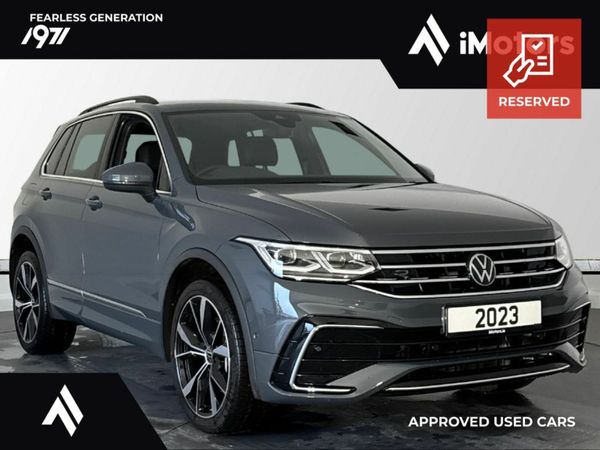 Volkswagen Tiguan SUV, Petrol Plug-in Hybrid, 2023, Grey