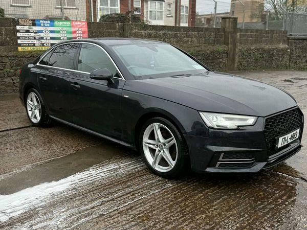 Audi A4 Saloon, Diesel, 2017, Blue