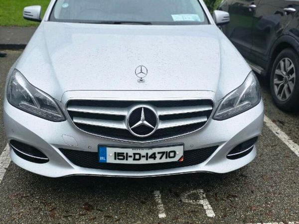 Mercedes-Benz E-Class Saloon, Diesel Hybrid, 2015, Silver