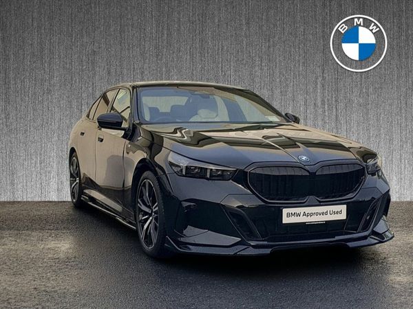 BMW 5-Series Saloon, Petrol Plug-in Hybrid, 2024, Black