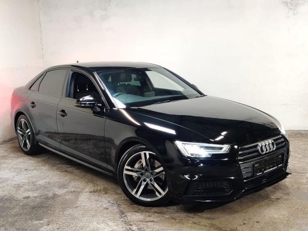 Audi A4 Saloon, Diesel, 2017, Black